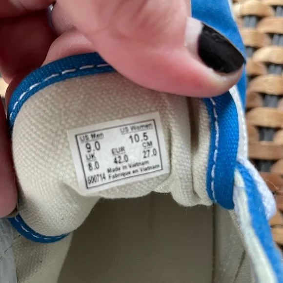 Vans Blue Sneakers - Picture 8 of 8